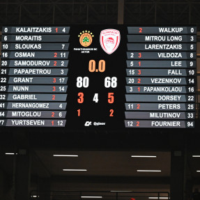 STOIXIMAN GBL FINALS:  ΠΑΝΑΘΗΝΑΪΚΟΣ AKTOR-OLYMPIAKOS_1o_PAIXNIDI