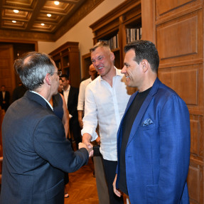 Επίσκεψη τον προπονητών στο δημαρχείο