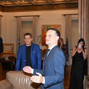 Επίσκεψη τον προπονητών στο δημαρχείο